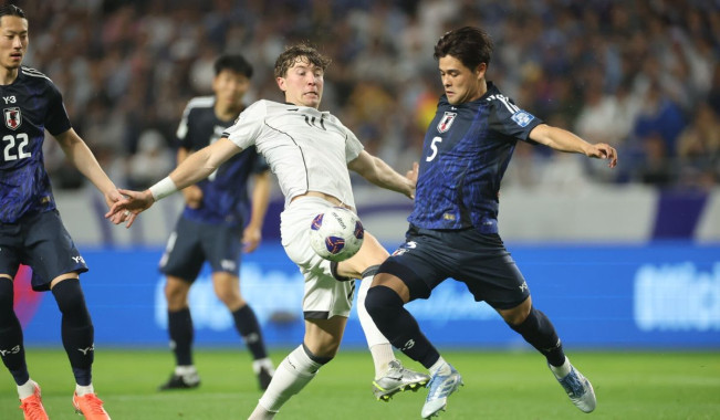 Indonesia vs Jepang pada Kualifikasi Putaran 3 Piala Dunia 2026. (afc)